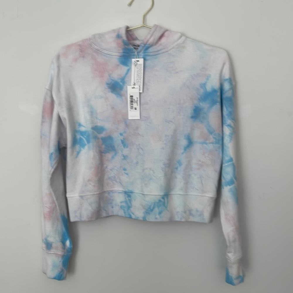 Blue hoodie